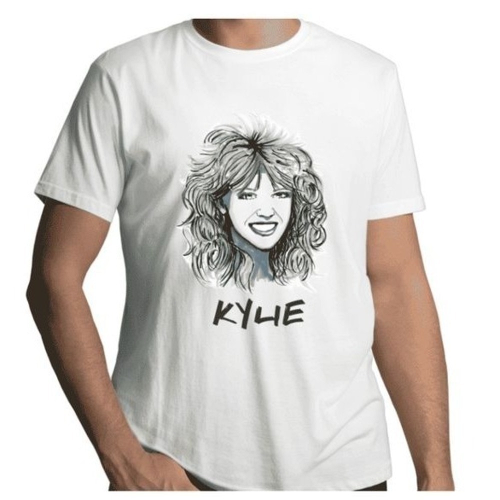 Kylie Retro Graphic Pop Culture Casual Streetwear Unisex T-Shirt